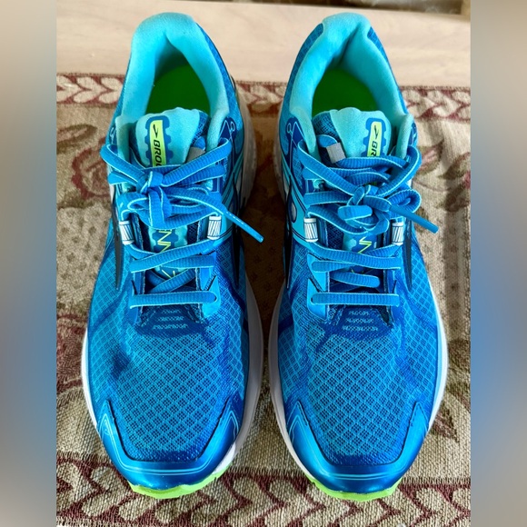 Brooks Ravenna 7 Womens Size 8.5 Blue Green Training Running Shoes Like New - Picture 9 of 14